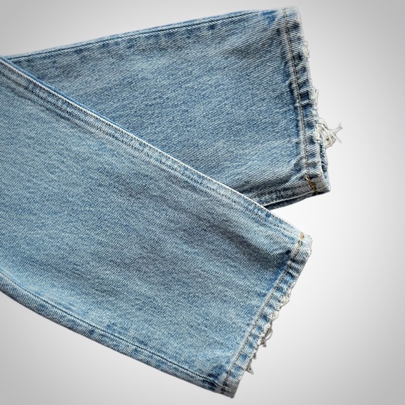 Agolde Fen High Rise Relaxed Taper Jeans in Wander - Size 24 - Picture 8 of 14